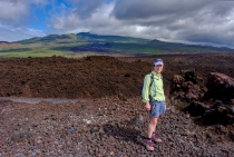 Simona lava field Maui view